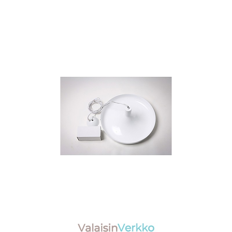 Puhdasvalkoinen moderni nykyaikainen koristeellinen design-riippuvalaisinperhe