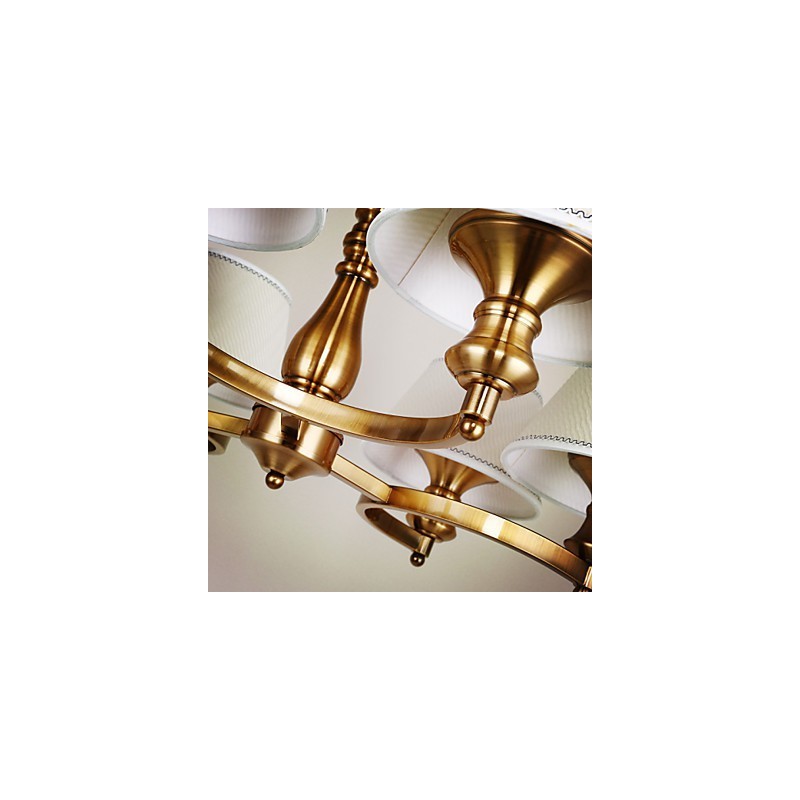 Rustic Lodge Vintage Mini Style Galvanoitu metallikattokruunu