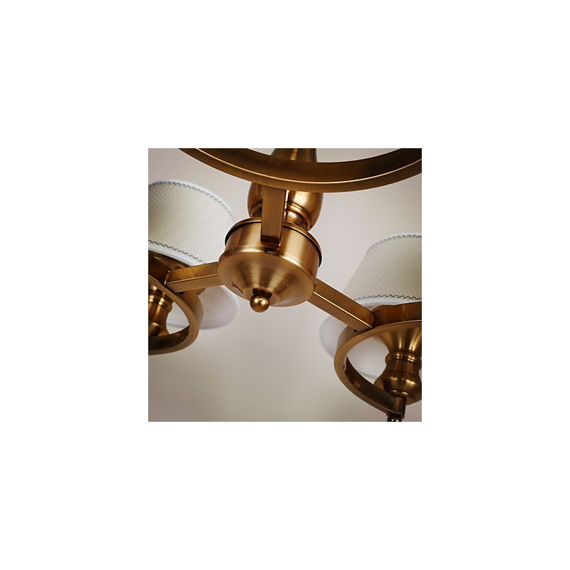 Rustic Lodge Vintage Mini Style Galvanoitu metallikattokruunu