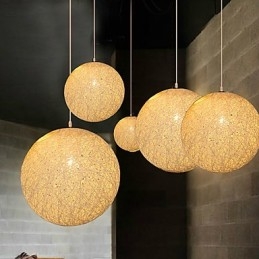 Nykyaikainen ja supistettu pallomainen Cany Art Lamp Hamp Ball -riippuvalaisin
