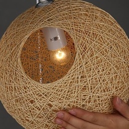 Nykyaikainen ja supistettu pallomainen Cany Art Lamp Hamp Ball -riippuvalaisin