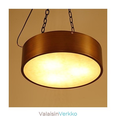 Amerikkalainen vintage kattokruunu kattokruunu rumpu Amerikkalainen vintage kattokruunu kattokruunu rumpu