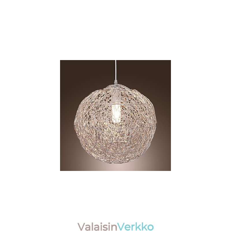 Moderni nykyaikainen Globe Mini -tyylinen kromiriippuvalaisin