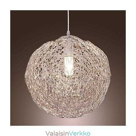 Moderni nykyaikainen Globe Mini -tyylinen kromiriippuvalaisin Moderni nykyaikainen Globe Mini -tyylinen kromiriippuvalaisin