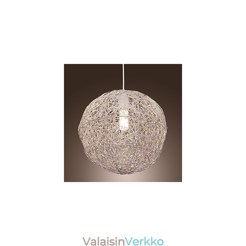 Moderni nykyaikainen Globe Mini -tyylinen kromiriippuvalaisin