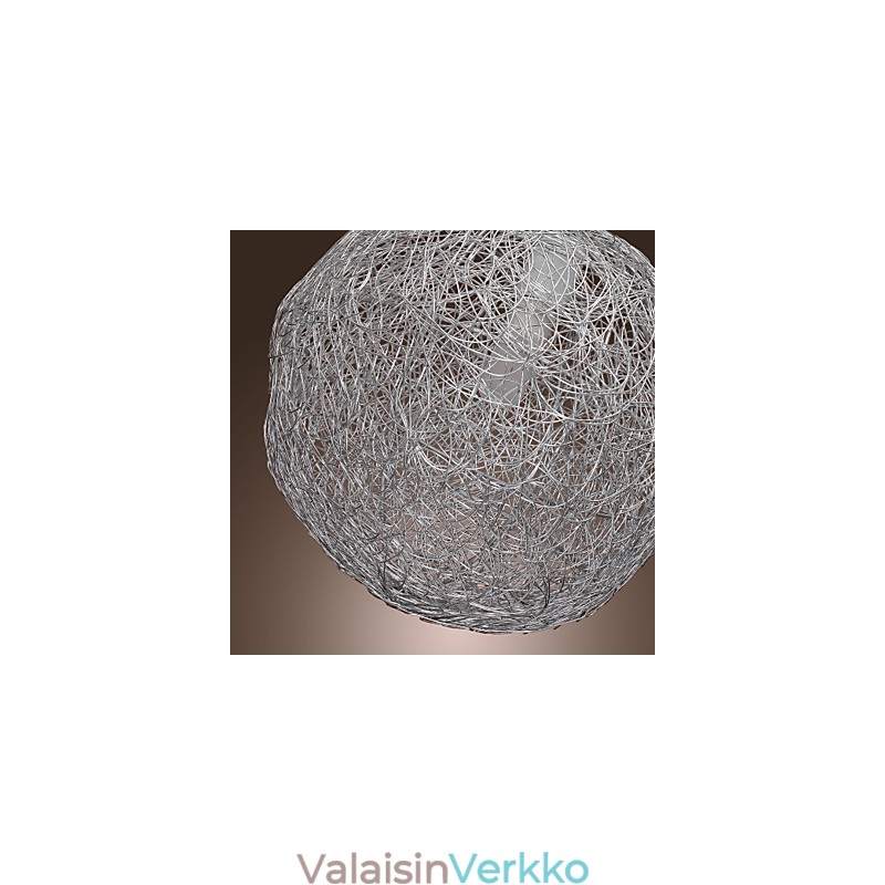 Moderni nykyaikainen Globe Mini -tyylinen kromiriippuvalaisin