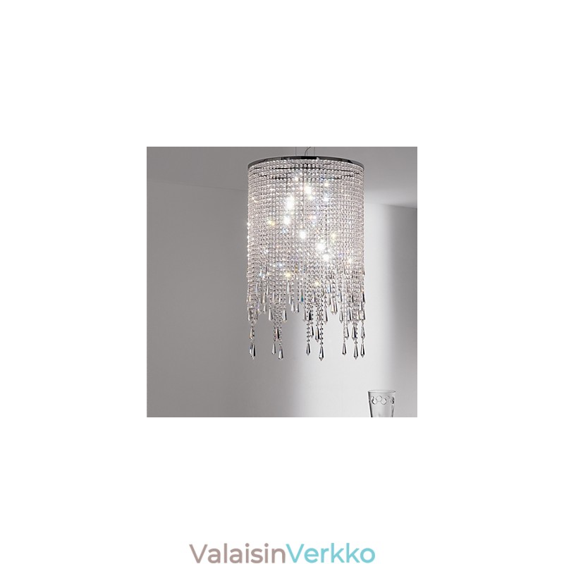 Moderni nykyaikainen kristallimetalliriippuvalaisin