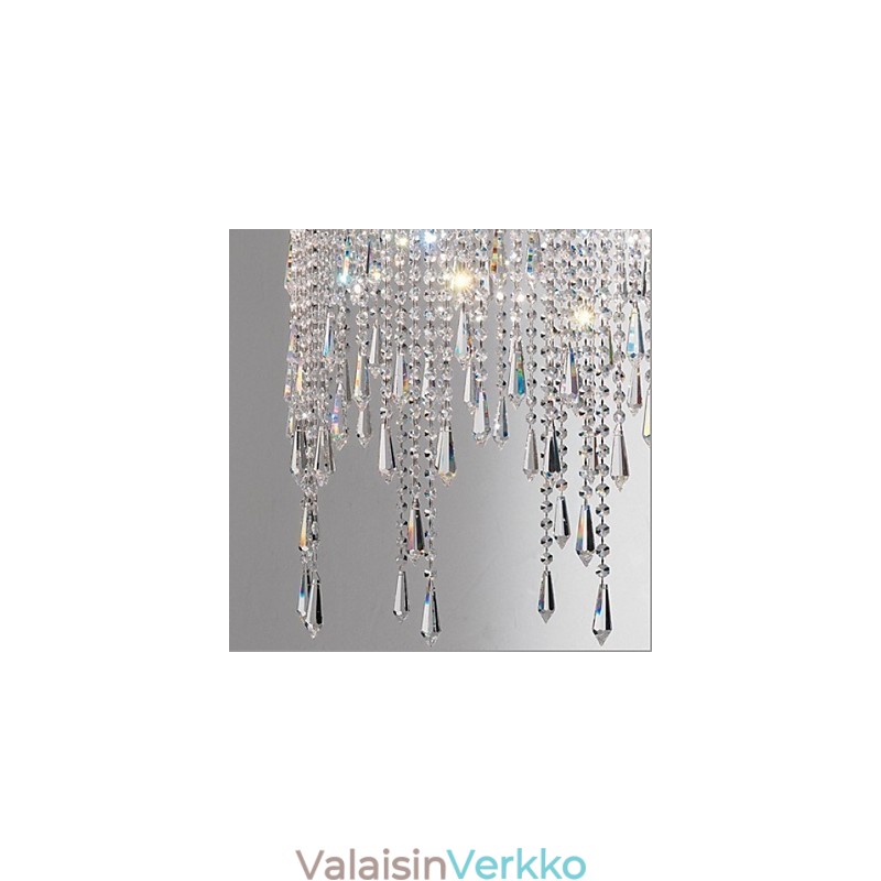Moderni nykyaikainen kristallimetalliriippuvalaisin