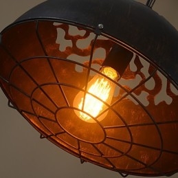 Retro klassiset metalliset kattovalot Yksinkertaiset riippuvalaisimet Cafe-riippuvalaisimet