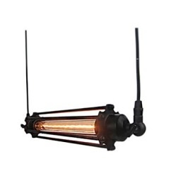 Loft Retro kattokruunu riippuvalaisin Klassinen Vintage Lamppu Country Metal Light