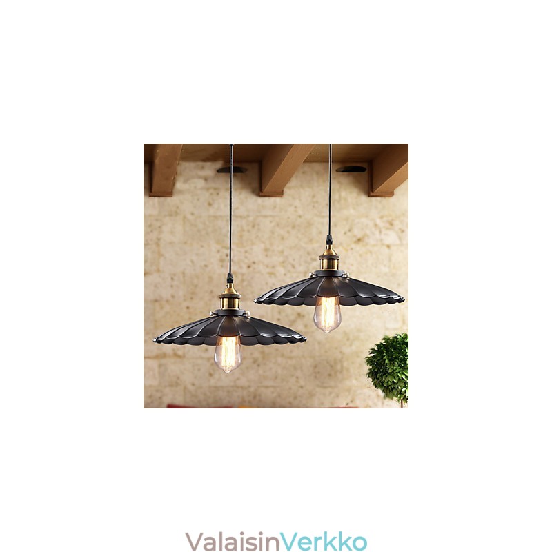 Retro klassinen eurooppalaistyylinen riippuvalaisin Light Metal Art pistorasia