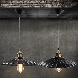 Retro klassinen eurooppalaistyylinen riippuvalaisin Light Metal Art pistorasia