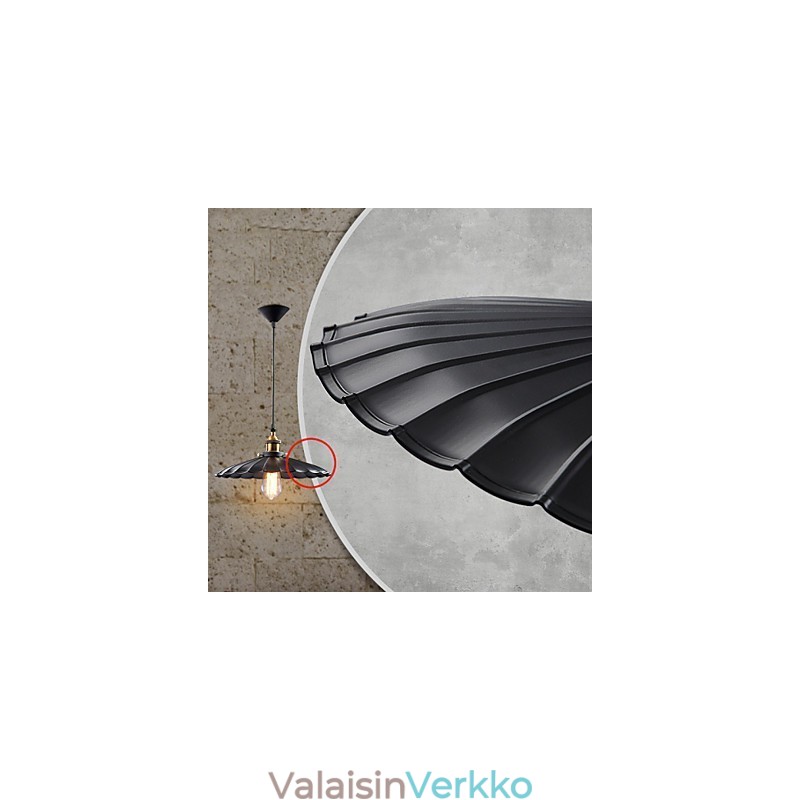 Retro klassinen eurooppalaistyylinen riippuvalaisin Light Metal Art pistorasia