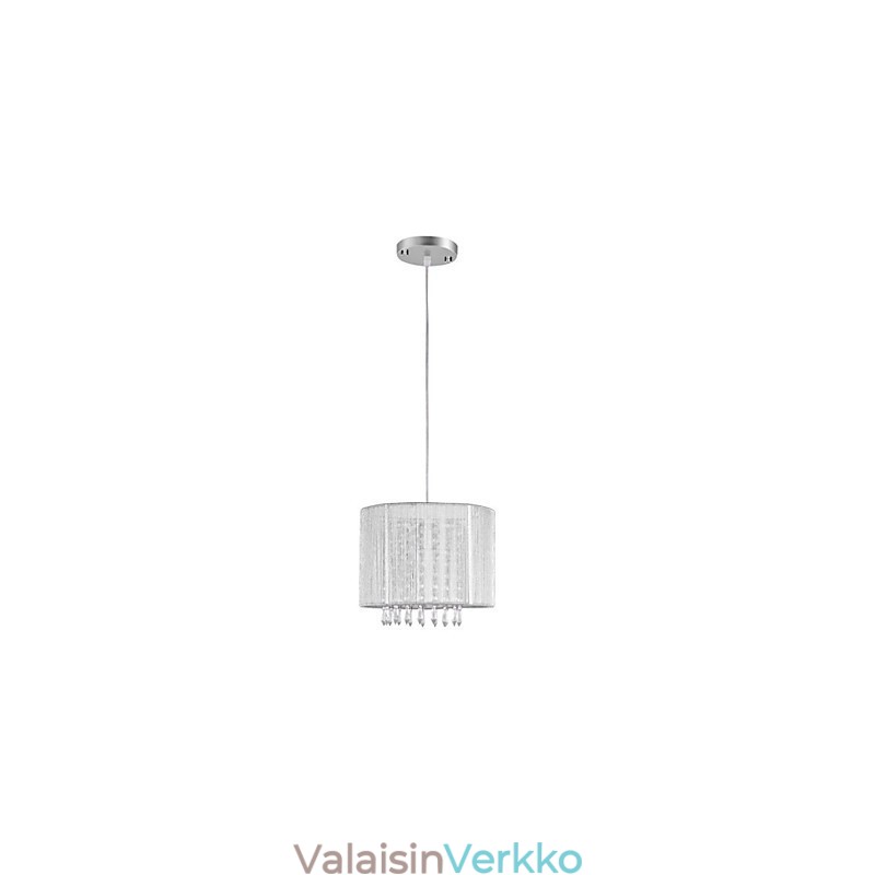 Hopeakankainen kristallikruunu