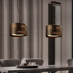 LOFT Moderni Muoti Pohjoismainen Taide Luova Kangasriippuvalaisin Cafe Valaisin Riippuvalaisin Halkaisija 35cm