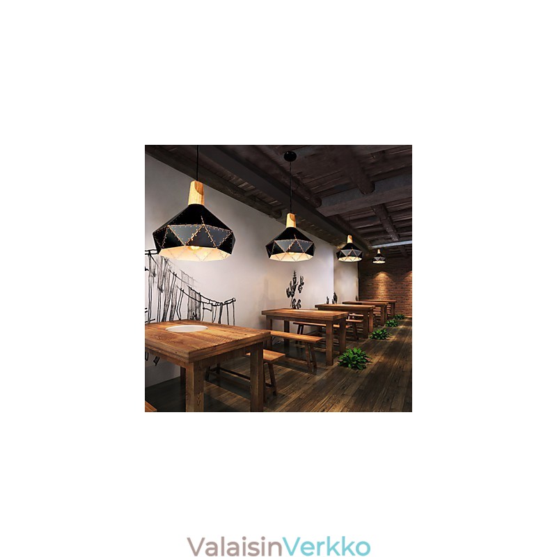 Retro klassiset metalliset kattovalot Yksinkertaiset riippuvalaisimet Cafe-riippuvalaisimet