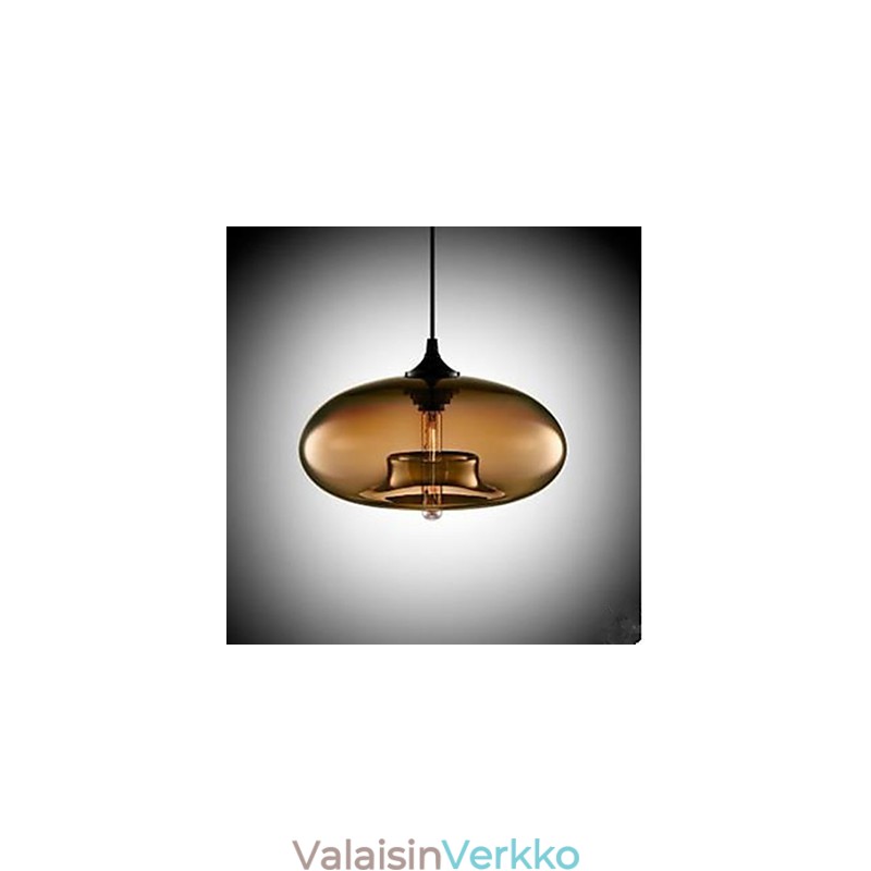 Pyöreä lasikattokruunu