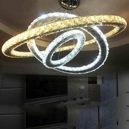 Crystal Ceiling Lights Riipus kattokruunu valaisimet