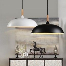 Retro-riippuvalaisimet Wood+Metal Cafe-riippuvalaisimet