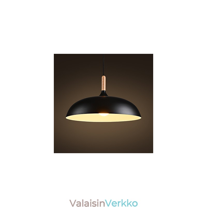 Retro-riippuvalaisimet Wood+Metal Cafe-riippuvalaisimet