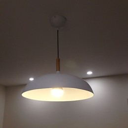Retro-riippuvalaisimet Wood+Metal Cafe-riippuvalaisimet