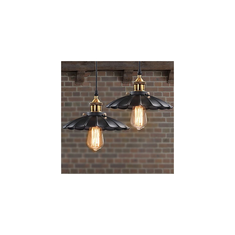 Retro klassinen eurooppalaistyylinen riippuvalaisin Light Metal Art pistorasia