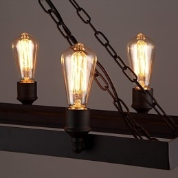 Moderni Retro Loft Kattokruunu American Country Kattokruunu Creative Industrial Cafe Lamp Lights