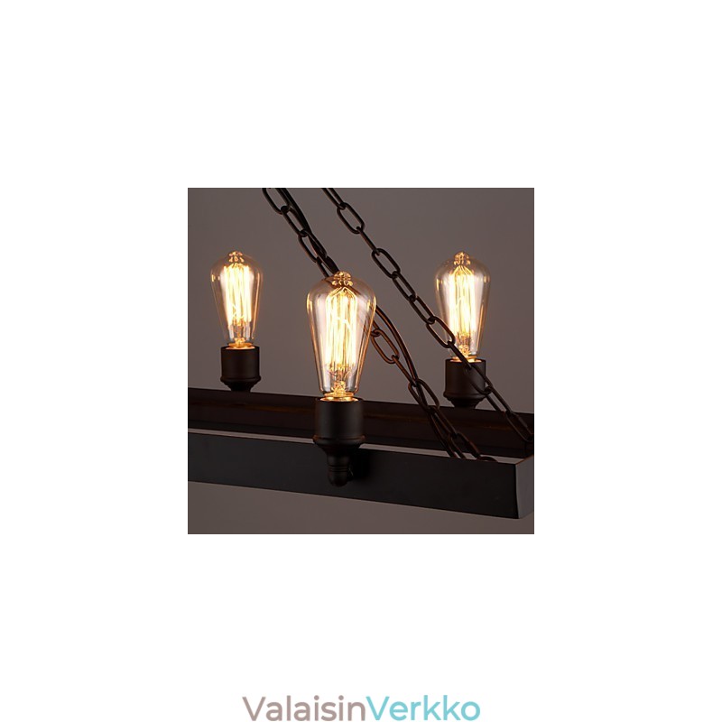 Moderni Retro Loft Kattokruunu American Country Kattokruunu Creative Industrial Cafe Lamp Lights