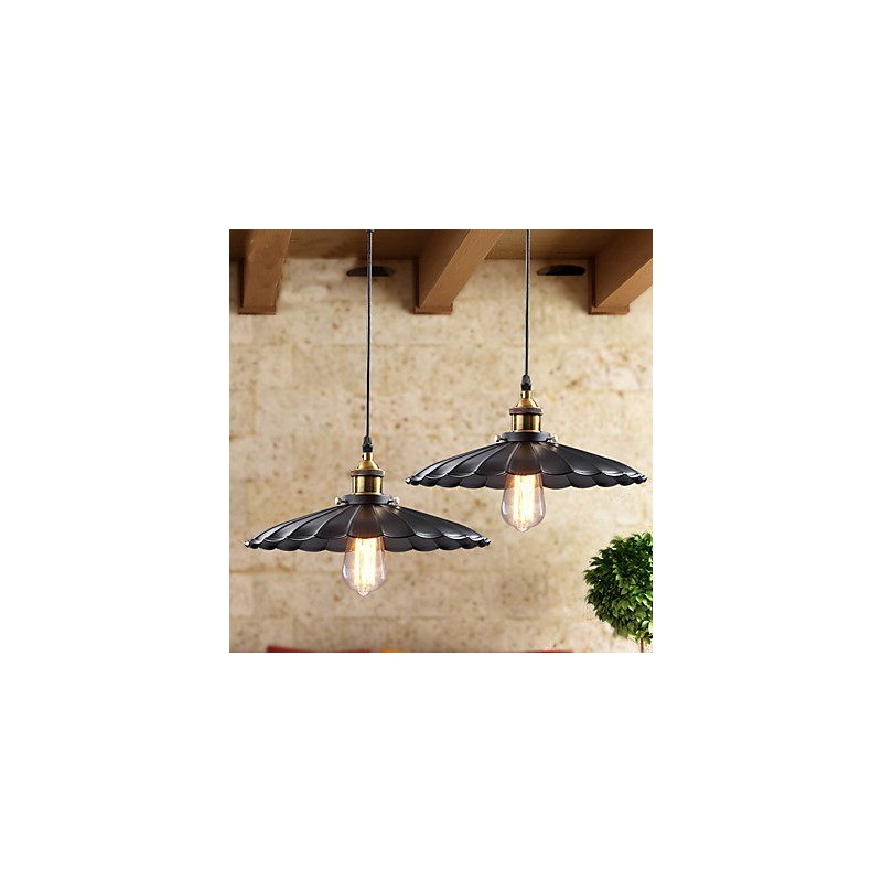 Retro klassinen eurooppalaistyylinen riippuvalaisin Light Metal Art pistorasia