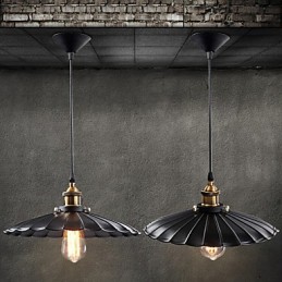 Retro klassinen eurooppalaistyylinen riippuvalaisin Light Metal Art pistorasia