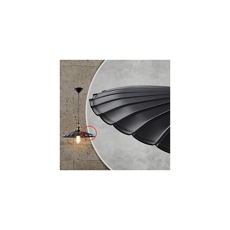 Retro klassinen eurooppalaistyylinen riippuvalaisin Light Metal Art pistorasia
