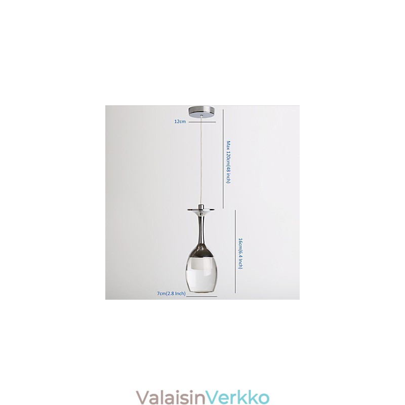 Riippuvalot 1 Kevyt Mini-tyylinen moderni nykyaikainen metalli