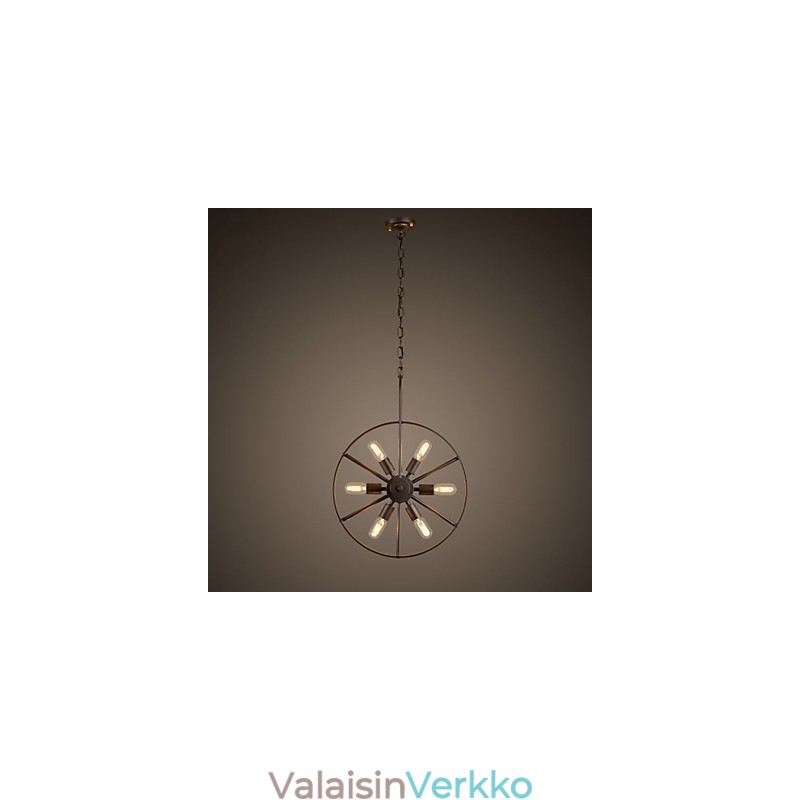 Retro klassiset metalliset kattovalot Yksinkertaiset riippuvalaisimet Cafe-riippuvalaisimet