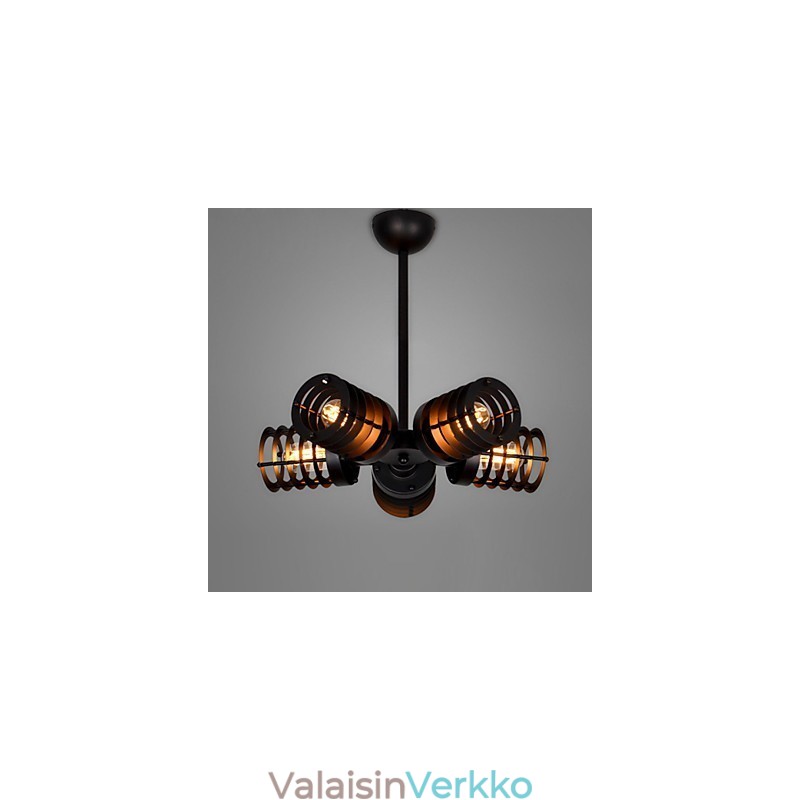 Retro klassiset metalliset kattovalot Yksinkertaiset riippuvalaisimet Cafe-riippuvalaisimet