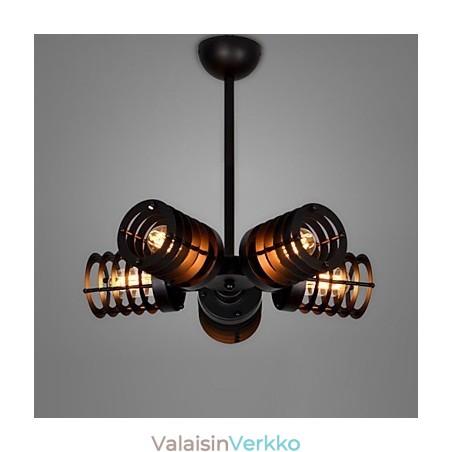 Retro klassiset metalliset kattovalot Yksinkertaiset riippuvalaisimet Cafe-riippuvalaisimet