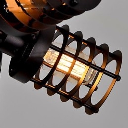 Retro klassiset metalliset kattovalot Yksinkertaiset riippuvalaisimet Cafe-riippuvalaisimet