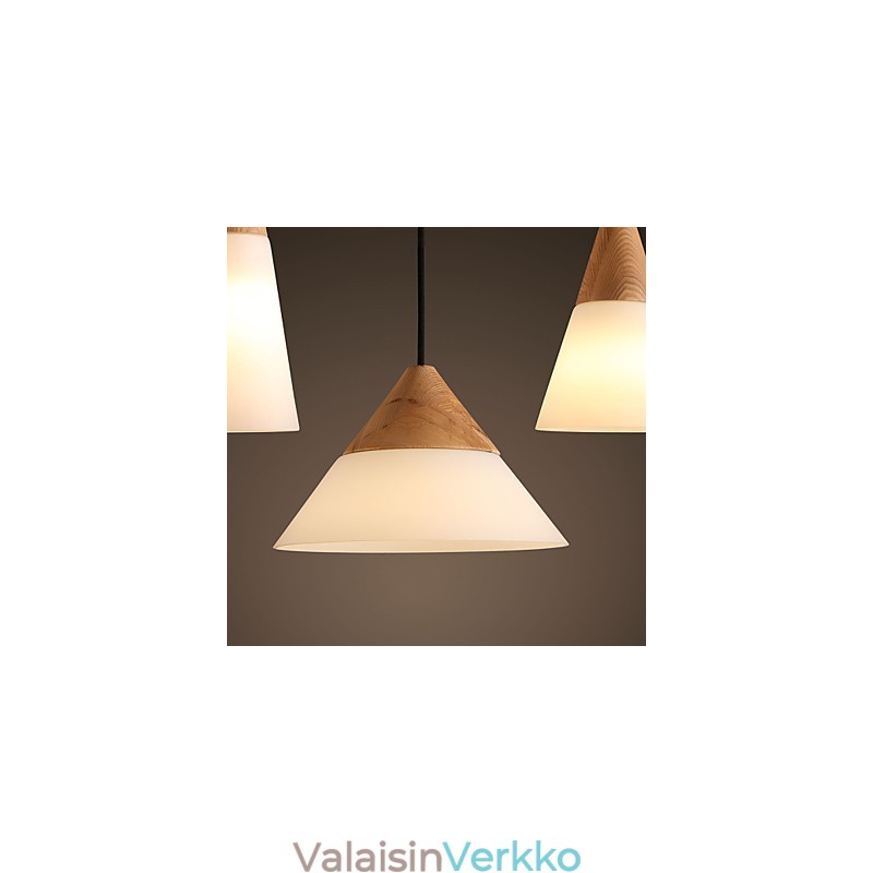 Moderni nykyaikainen mini-tyylinen kromimetallikattokruunu